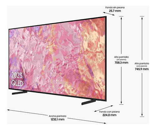 Televisor Samsung 55 Qled 4k Q60c