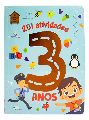 201 Atividades: 3 Anos, De Dreamland Publications. Editora Todolivro, Capa Mole Em Português, 2023