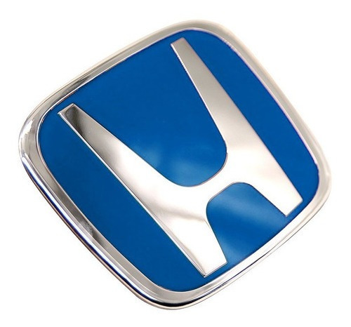 Logo Emblema Honda Fondo Rojo Y Azul Producto De Calidad 