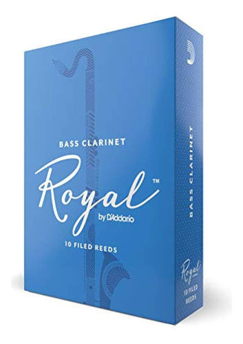 Rico Royal Clarinete Bajo Juncos Paquete De 10