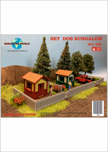 Imagen 2 de 10 de Nico 2 Excelentes Bungalow C/cerca Miniature World (mntw 34)