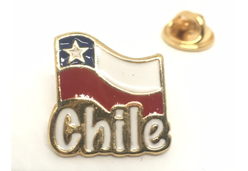 Pin Bandera Chile  (4201)