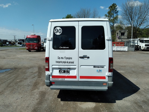 Imagen 7 de 18 de Mercedes-benz Sprinter 2.1 313 Combi 3550 15+1 Te S-airbag