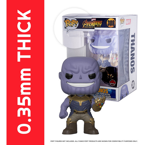 Protector De Pop De 10 Pulgadas Para Figuras Funko Pop De