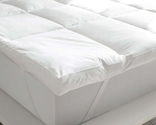 Pillow Top Protetor Para Colchão Intense Casal - Buddemeyer Cor Branco Desenho Do Tecido Liso