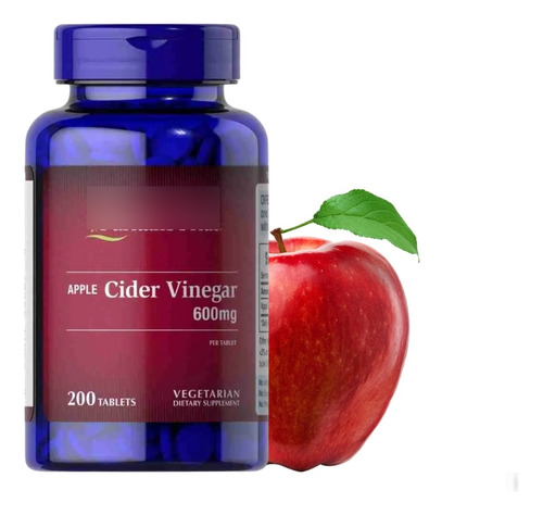 Vinagre De Sidra De Manzana 600 Mg