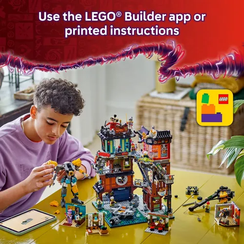 @a　極4セット Brinquedo De Construção Lego Ninjago City Workshops - Conjun