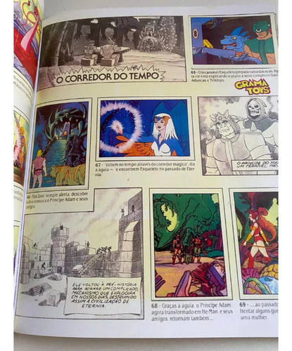 Álbum De Figurinhas He-man Panini 1983 Ofício Reprodução