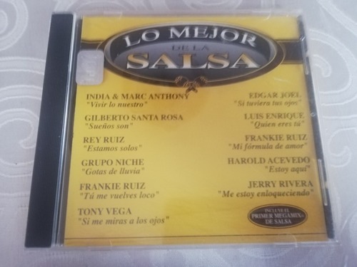 Lo Mejor De La Salsa Cd 1999