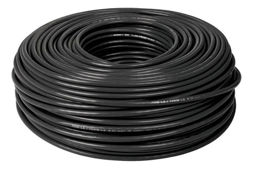 Cable Thhw-ls 10 Awg Color Negro Rollo 100 M 46051