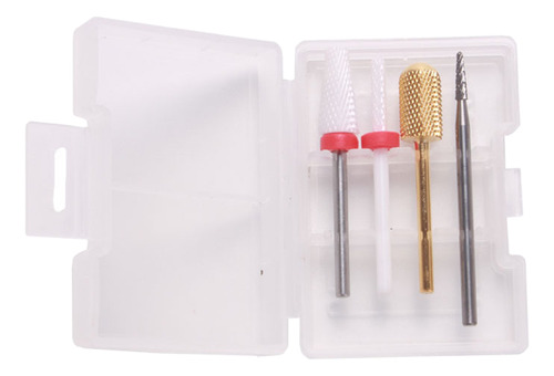 4x Brocas De Uñas De Material Acero De Tungsteno, -8