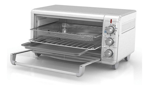Imagen 2 de 3 de Horno de mesa eléctrico Black+Decker TO3265XSS-LA 30L plata 120V