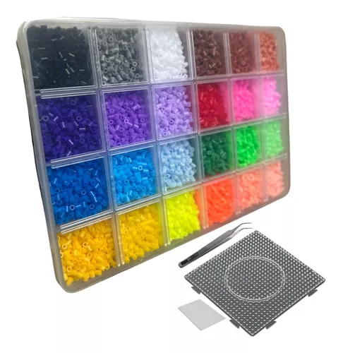 Bolsa Aqua Beads Perlas Magicas Hama Beads Agua Color Negro