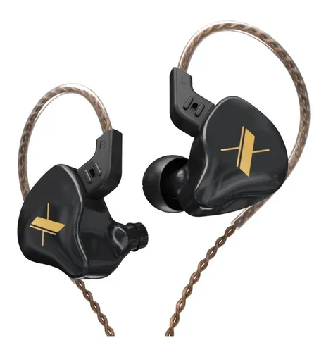 Auricular Kz Edx In Ear Monitoreo Negro