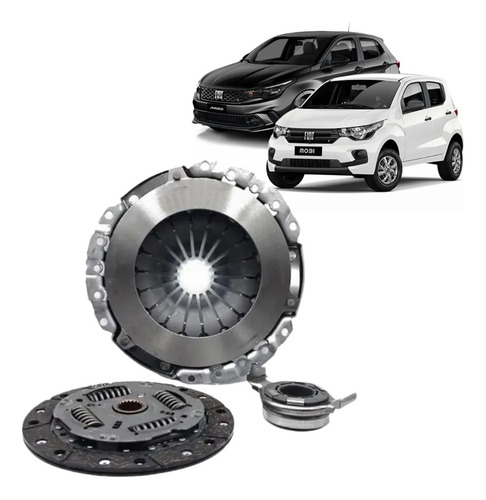 Kit Embreagem Uno/argo/cronos/mobi 1.0 3 Cilndros 16/22