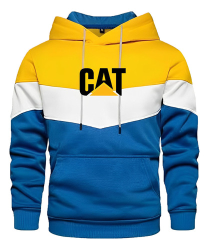 Sudadera Con Capucha Para Hombre Con Estampado Caterpillar