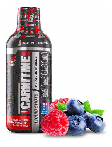 Prosupps L-carnitine 3000 Inyecciones Lquidas Sin Estimulant