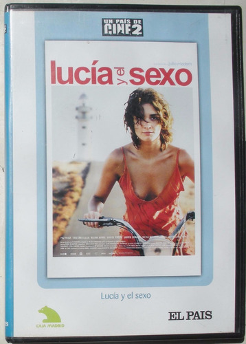 Dvd - Lucia Y El Sexo - Paz Vega - Medem Imp. España Booklet