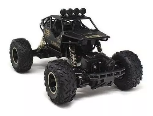 Carrinho Controle Remoto 4x4 Monster Truck Rock Crawler