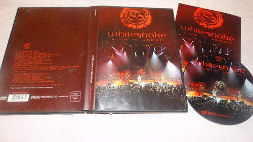 Whitesnake Dvd - Live In Japan 1984 (masterplan Records '07