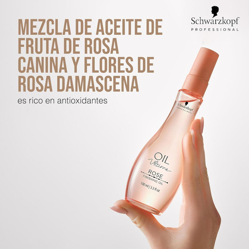 Schwarzkopf Oil Ultimate Aceite De Rosa Suavidad Y Brillo