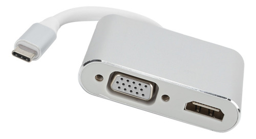 Convertidor De Adaptador Vga Tipo C A Hdmi 4k