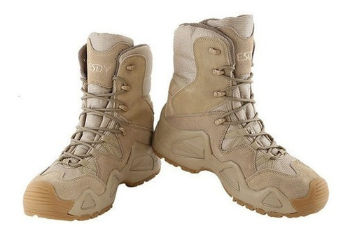 Bota Militar, Calzado De Combate Marca Esdy/boutaud