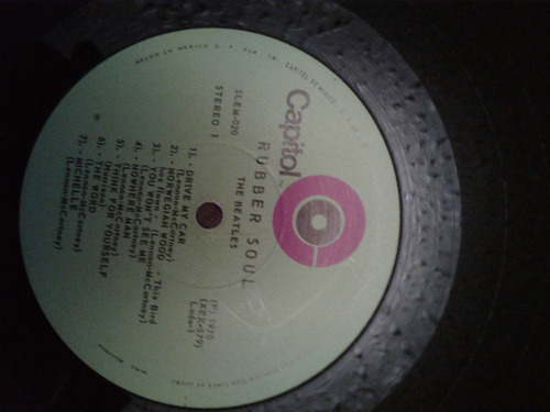 Disco The Beatles Rubber Soul (Usado)