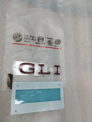 Emblema Trasero Jetta A7 Gli Nueva Generación Original (Usado)
