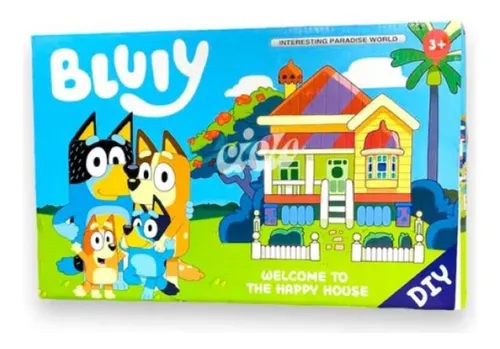La Casa De Figuras De Bluey Mansion Niños Niñas Personajes