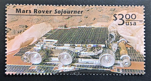Eeuu Espacio, Sello Sc 3178a Mars Rover 1997 Mint L17498