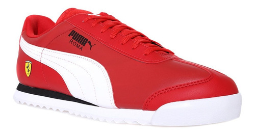 tenis puma roma ferrari rojos