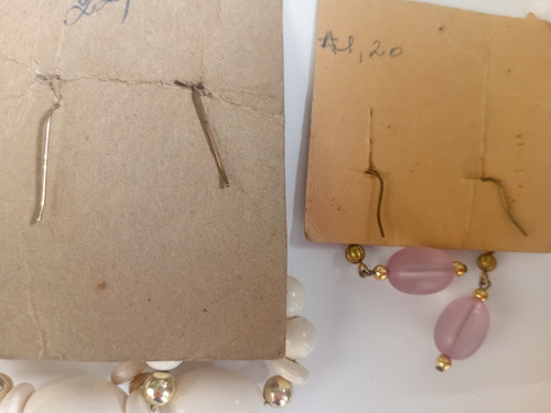 Lote 3 Pares De Aros De Mujer Nuevos, Distintos Diseños