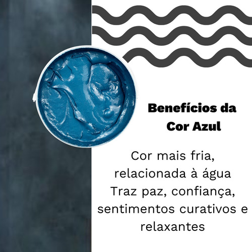 Imagem 7 de 10 de Decor Colors Cimento Queimado Perolizado 1,6k Safira Escuro
