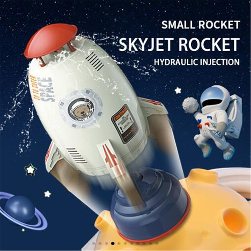 Rocket De Agua A Presión De Juguete Para Jardín De Verano, C