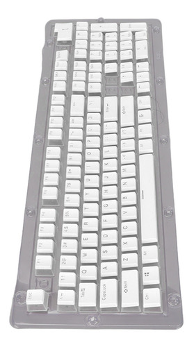 Teclado Mecánico: Abs, 108 Teclas, Doble Capa, Dos