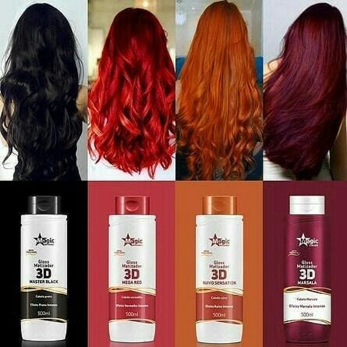 Magic Color Gloss Matizador 3d Mega Red 500ml | Parcelamento sem juros Magic Color Gloss Matizador 3d Mega Red 500ml | Parcelamento sem juros