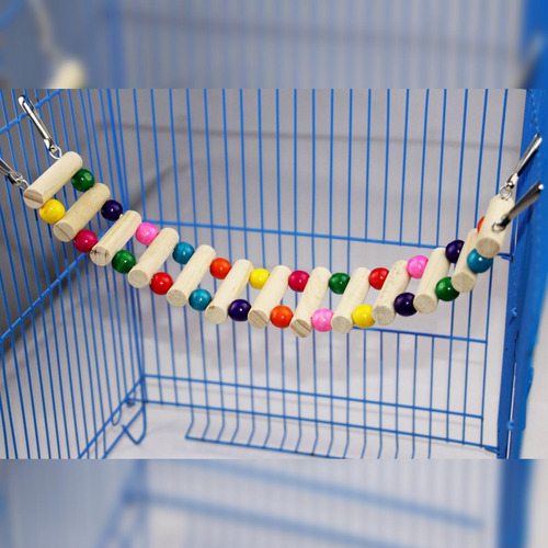 Escalera Colgante Para Pájaros, Puente Con Escaleras Para