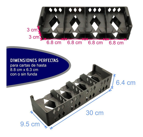 Bandeja Para Cartas De 88 X 63 Mm