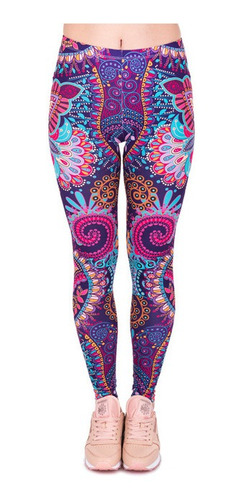 Leggings Para Mujer 0810s Legging Para Mujer Casual Blue Str