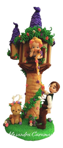 Rapunzel En Porcelana Fria