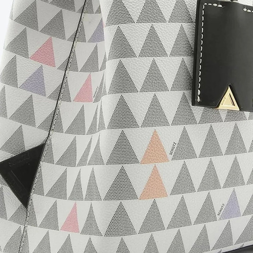 Bolsa Feminina Schutz Lara Triangle Branca Média