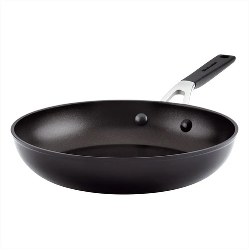 Sarten Antiadherente Kitchenaid 84802 31cm Anodizada Negra
