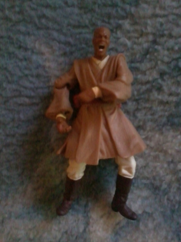 Star Wars Attack Of The Clones Mace Windu Mb! Ds Collections