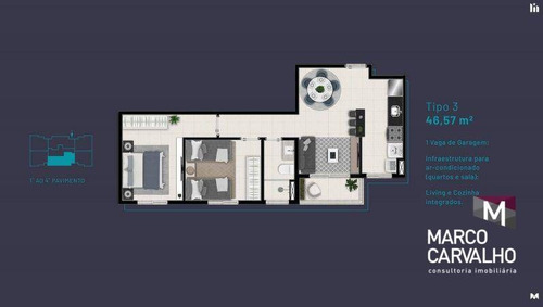 Imagem 14 de 30 de Apartamento Com 2 Dormitórios À Venda, 57 M² Por R$ 197.900,00 - Distrito Industrial - Marília/sp - Ap0403