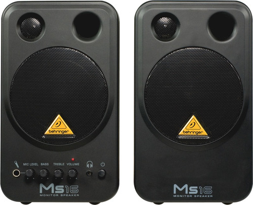 Monitores Behringer Ms16 Sonido Multimedia Superior
