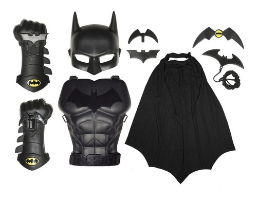 Conjunto Batman Completo + Acessórios 9523 - Rosita | Parcelamento sem juros