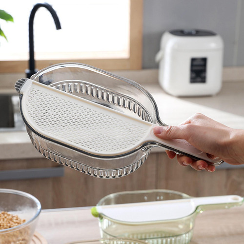 Colador De Filtro De Lavado De Arroz, Escurridor De Verde