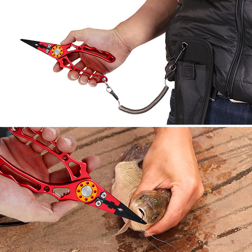 Pinzas De Pesca De Aluminio Con Gancho O Alicates Para Peces