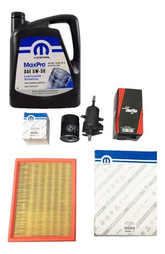 Kit Cambio De Aceite Fiat Idea Atractive Elx 1.4 Original